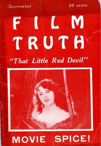 September 25 cents  FILM TRUTH  “That Little Red Devil”  MOVIE SPICE!