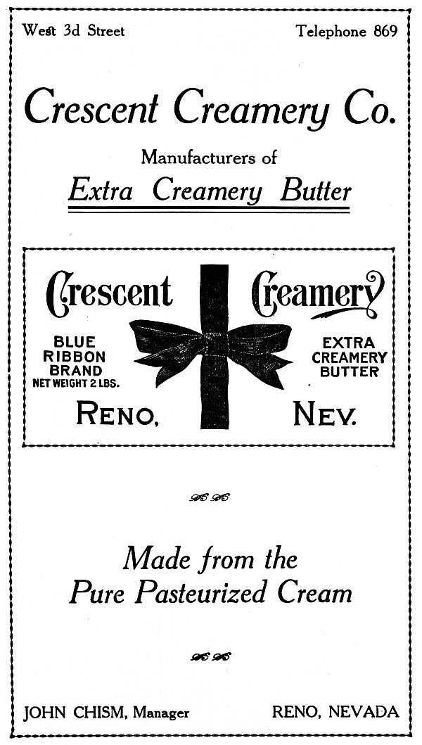 Crescent Creamery Co. ad