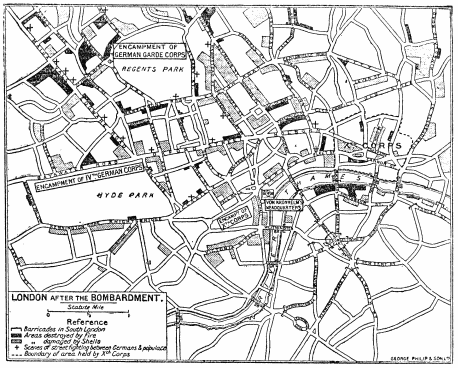 Image unavailable: LONDON after the BOMBARDMENT.