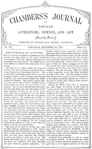 Chambers's Journal of Popular Literature, Science, and Art, No. 731