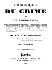 Chronique du crime et de l'innocence, tome 4/8