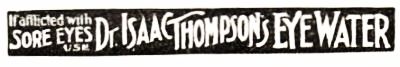 Thompson's Eye Water