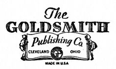 The GOLDSMITH Publishing Co. CLEVELAND OHIO MADE IN U.S.A.