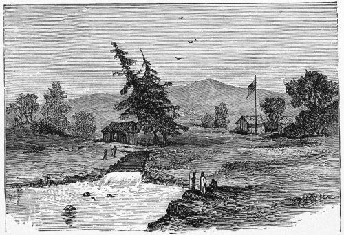 Image unavailable: THE SAW-MILL OF COLOMA.  THE PLACE WHERE GOLD WAS FIRST DISCOVERED IN CALIFORNIA.