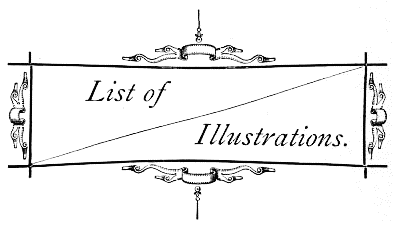 List of Illustrations.