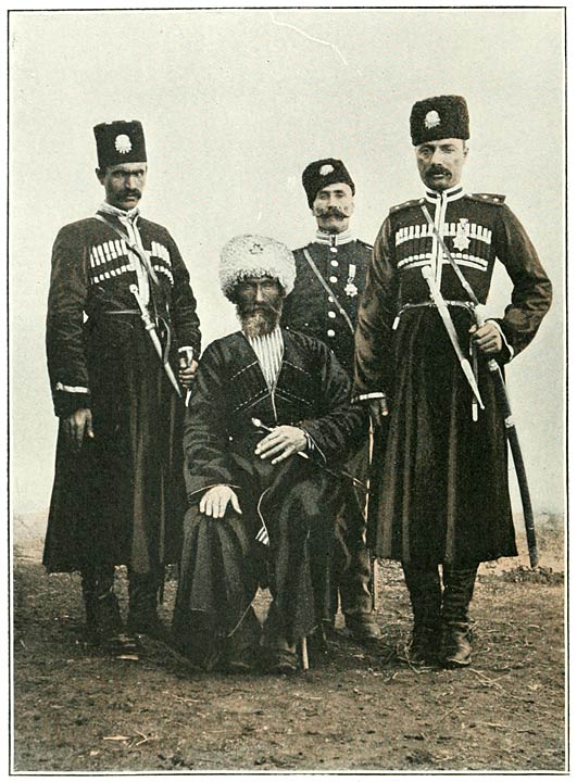 Fig. 109. Group of Kurd Hamidiyeh Cavalry.