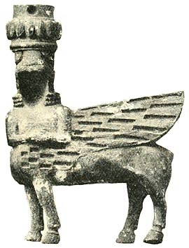Fig. 126. Ornament from Toprak Kala (British Museum).