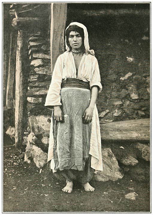 Fig. 152. Young Kurd Woman at Gotni, Mush Plain.