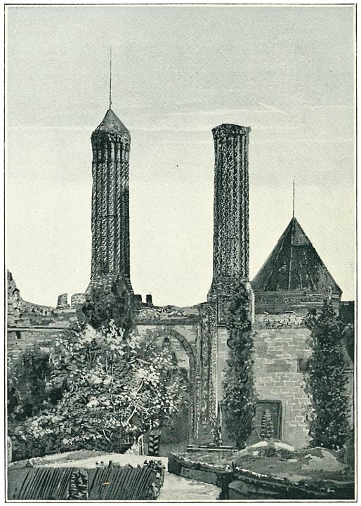 Fig. 166. Erzerum: Chifteh Minareh.
