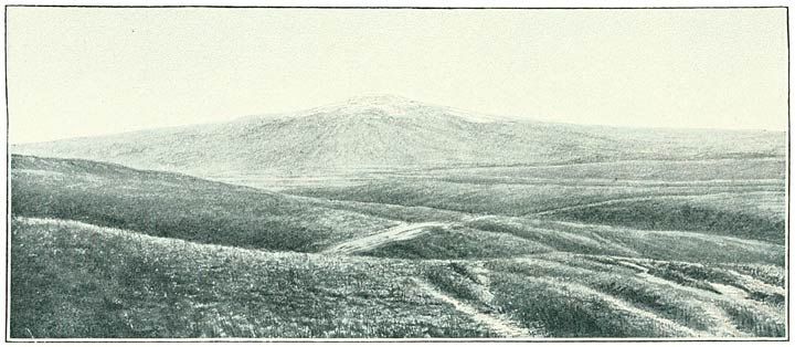 Fig. 177. Khamur from the Pass between Ali Mur and Khinis.