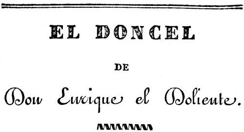 El doncel de Don Enrique el Doliente