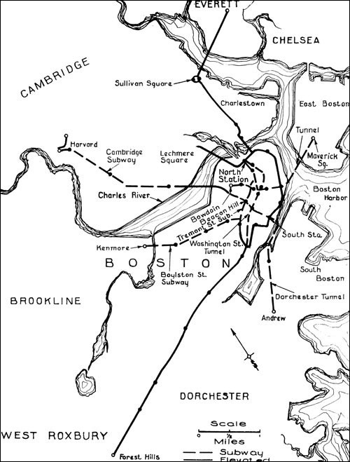 Rapid Transit Lines—Boston Elevated Railway