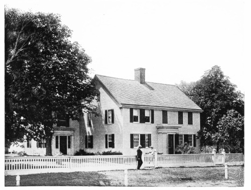 Old Homestead of the Plant Family. Branford, Connecticut. Birthplace of Henry Bradley Plant.