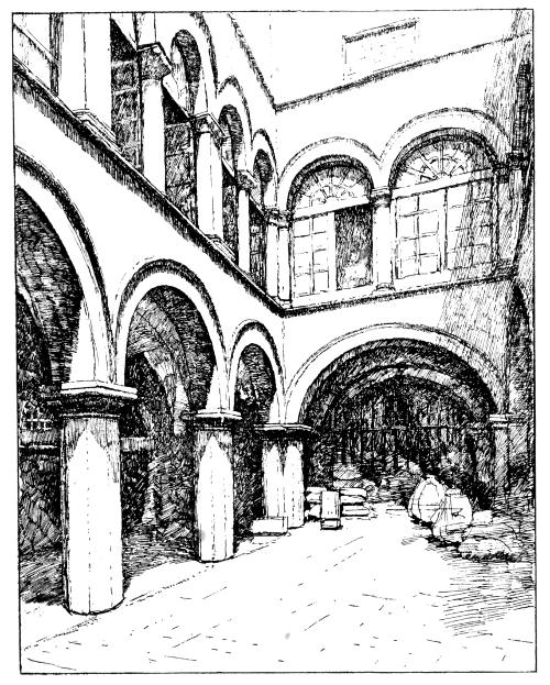 COURTYARD OF THE SPONZA (CUSTOM-HOUSE