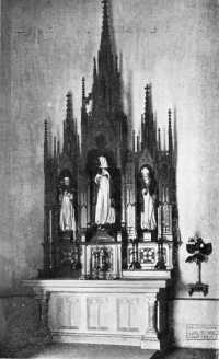 10. Christinenaltar in der neuen Pfarrkirche zu Stommeln.