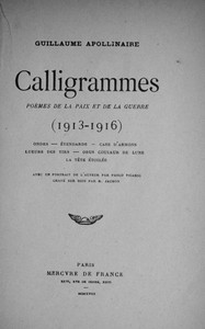 Calligrammes: Poèmes de la paix et de la guerre (1913-1916)