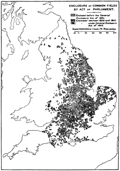 Enclosure of Common Fields by Act of Parliament.