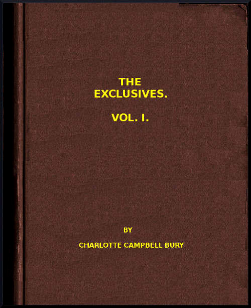 Cover for The Exclusives. Vol. I.
