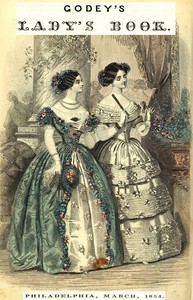 Godey's Lady's Book, Philadelphia, Volume 48, March, 1854