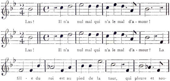 la fille du roi score part 1