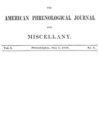 The American Phrenological Journal and Miscellany (ENGLISH)