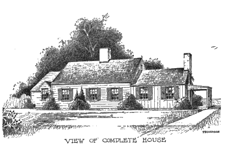 VIEW OF COMPLETE HOUSE