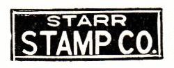 STARR STAMP CO.