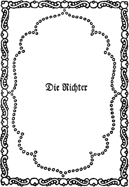 Kapitel 5: Die Richter