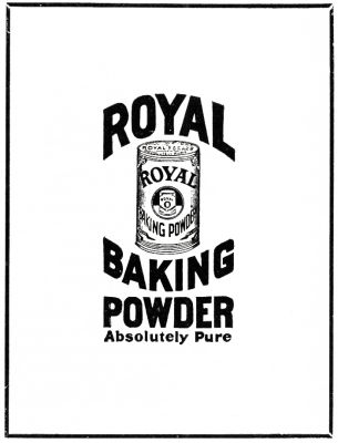 ROYAL BAKING POWDER