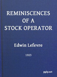 Reminiscences of a Stock Operator书籍封面