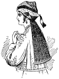 AN EGYPTIAN LADY (LANE).