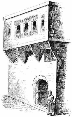 A MUḤAMMADAN HOUSE IN PESHAWUR.