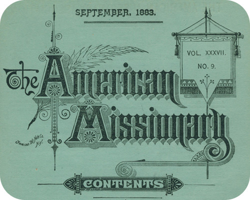 SEPTEMBER, 1883. VOL. XXXVII. NO. 9.