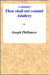 A Sermon: Thou shalt not commit Adultery