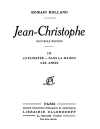 Jean-Christophe Volume 3