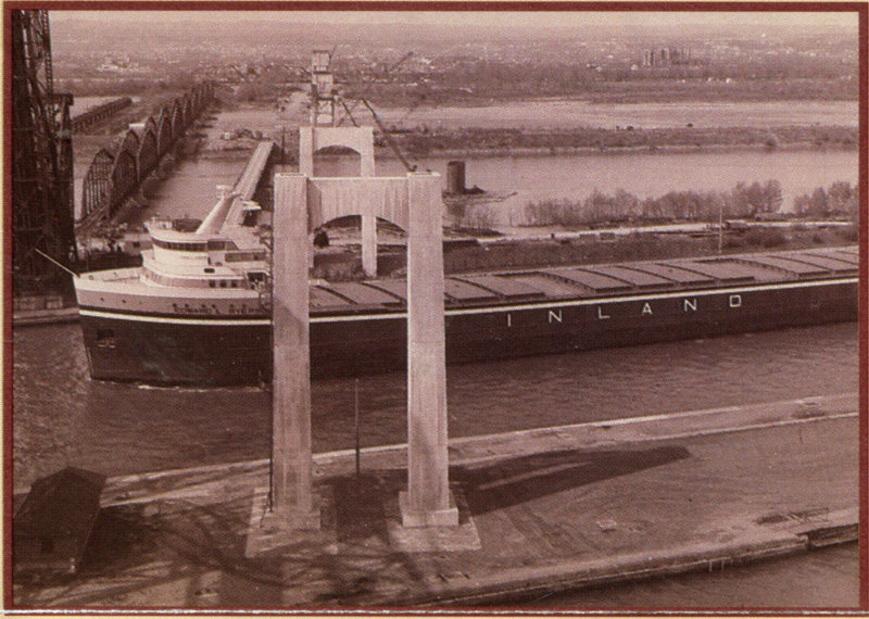 Bridge piers under construction