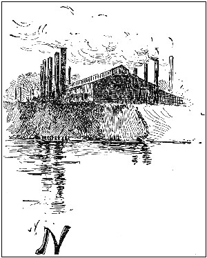 Illustration: THE MILL - ILLUSTRATED LETTER ‘N’.