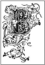 Illustration: DECORATIVE LETTER ‘B’.