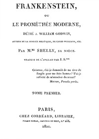 Frankenstein, ou le Prométhée moderne Volume 1 (of 3)