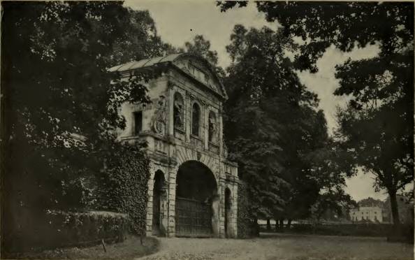 Temple Bar.  In its new home, at the main entrance to Theobalds Park