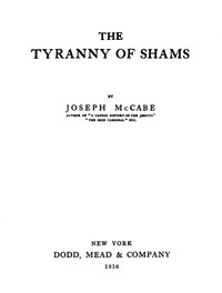 The Tyranny of Shams书籍封面