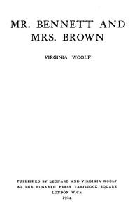 Virginia Woolf  Columbia University Press