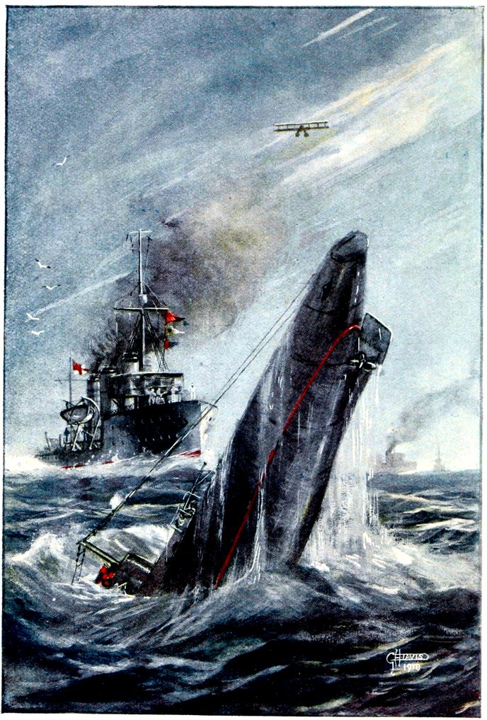 The Project Gutenberg eBook of War in the Underseas, by Harold F. B. Wheeler