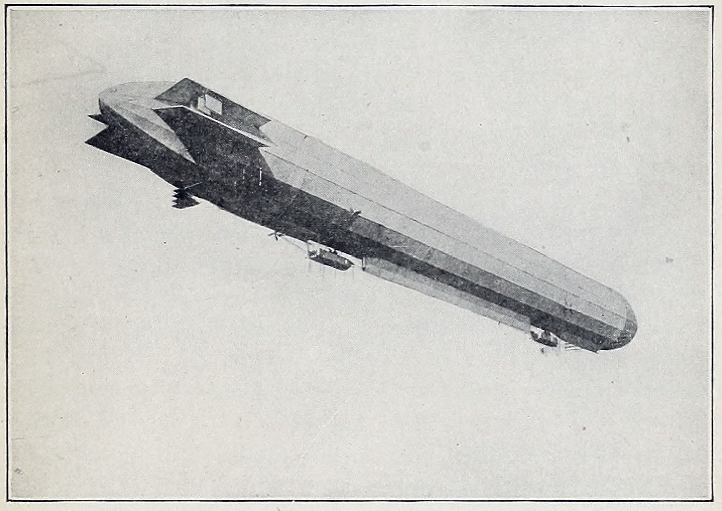 Fig. 16. Zeppelin Airship in Flight