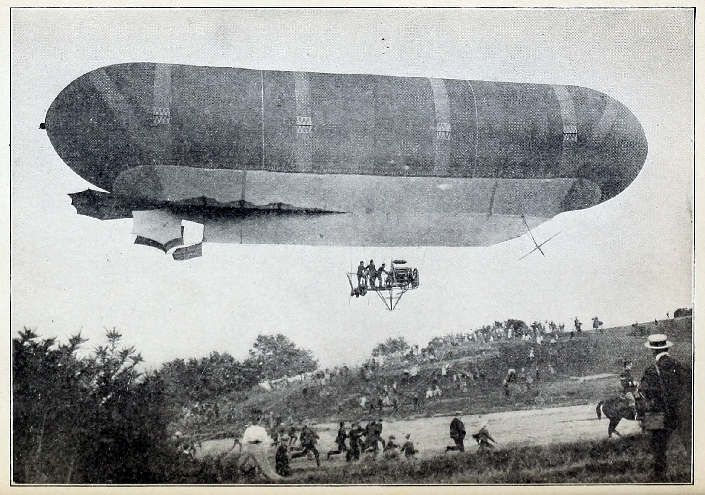 Fig. 20. An Early Type of Small British Dirigible