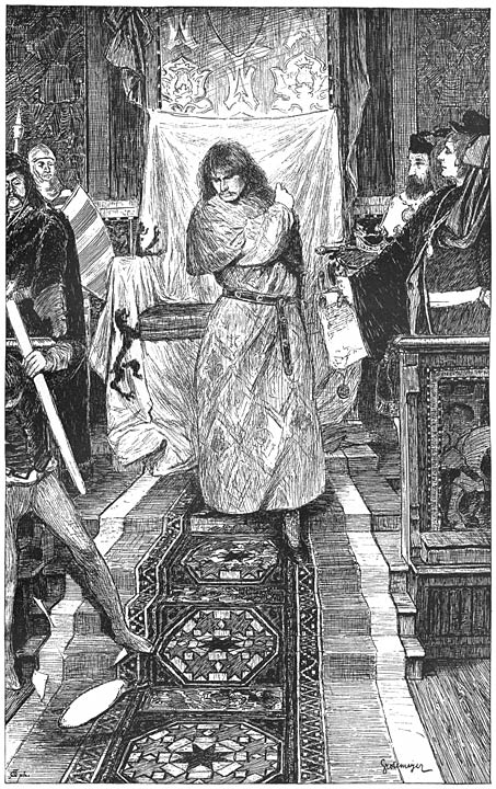 Koning Richard II, Vierde Bedrijf, Eerste Tooneel.