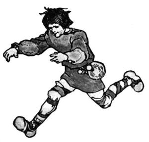 Boy running