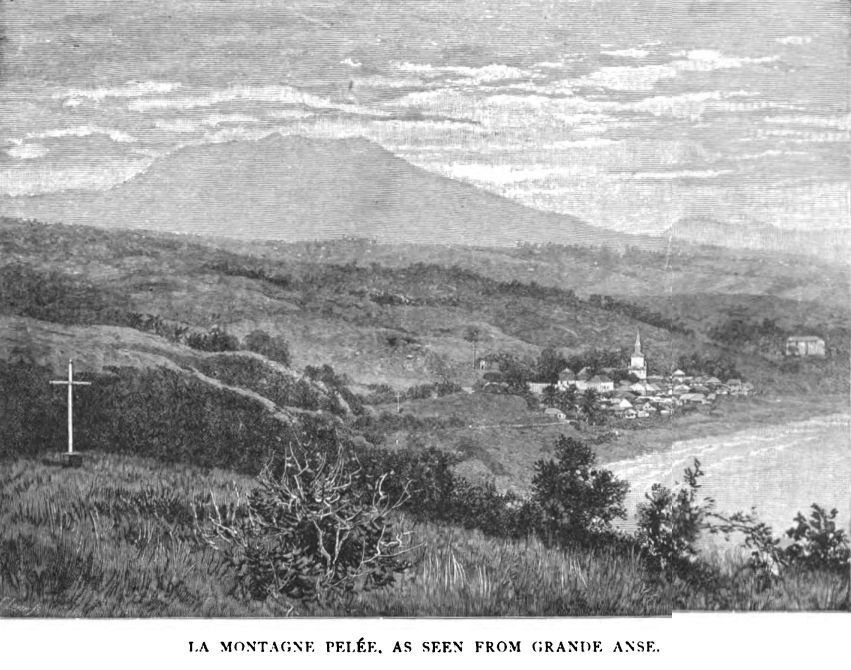 La Montagne PelÉe, As Seen from Grande Anse. 
