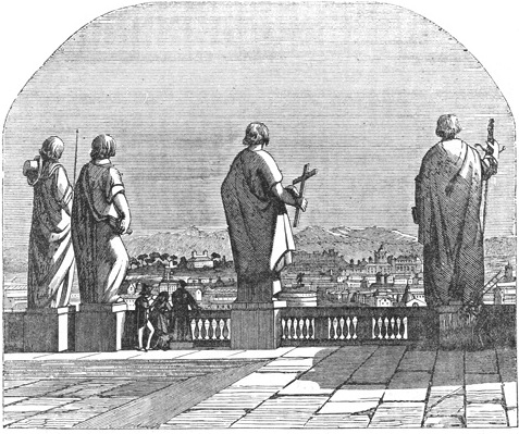 TERRACE OF ST. PETER’S, ROME
