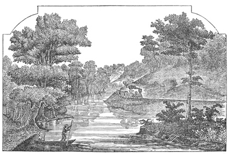 VIEW NEAR FORT ANCIENT, OHIO
